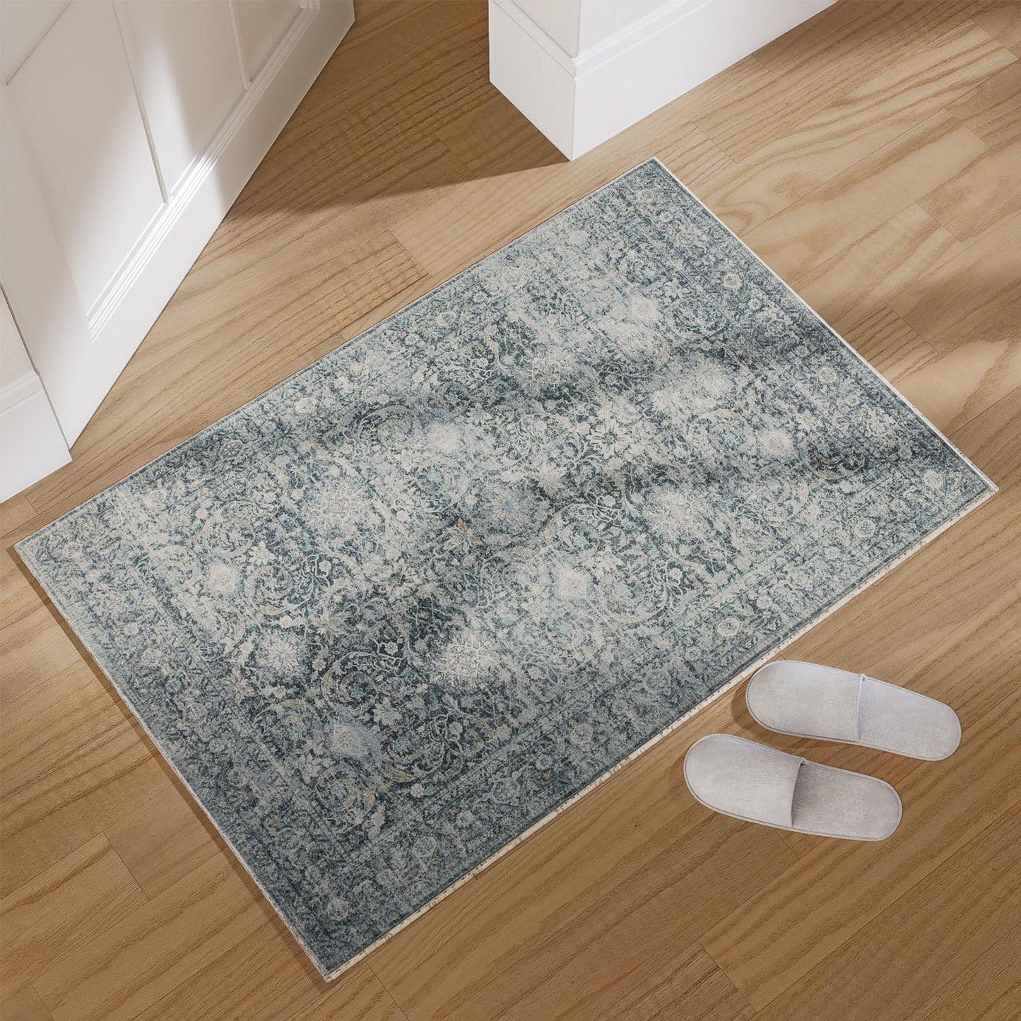 VORNELO Washable Small Entryway Area Rugs(2'x3')