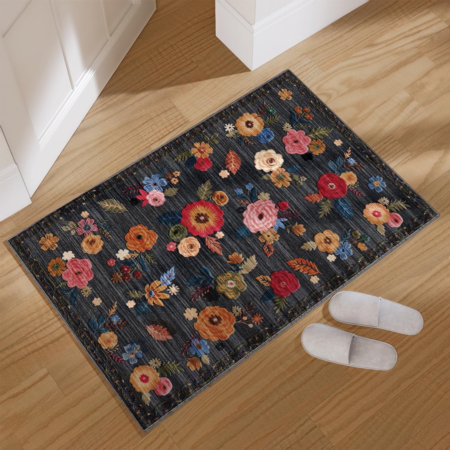 VORNELO Washable Small Entryway Area Rugs(2'x3')