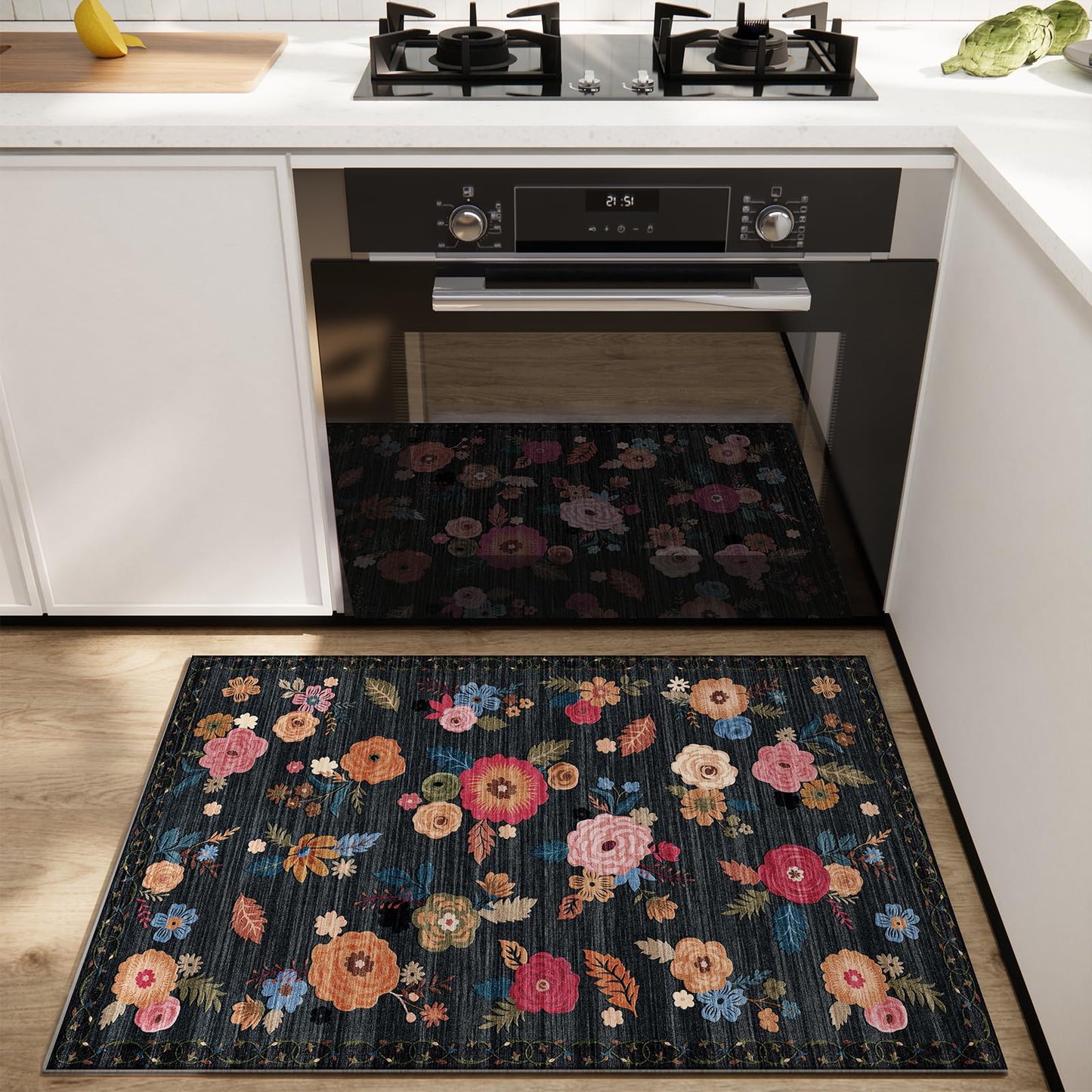 VORNELO Washable Small Entryway Area Rugs(2'x3')