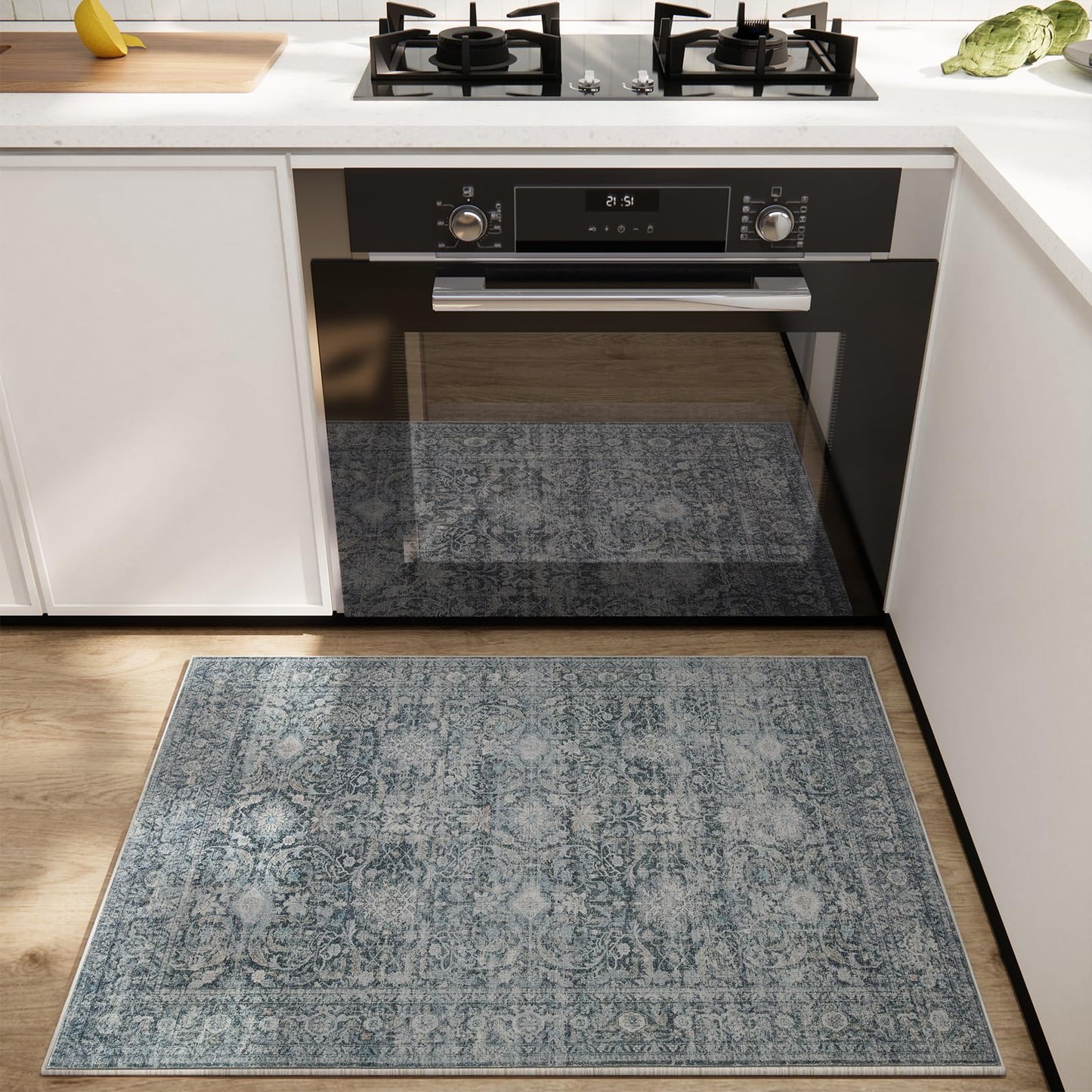 VORNELO Washable Small Entryway Area Rugs(2'x3')