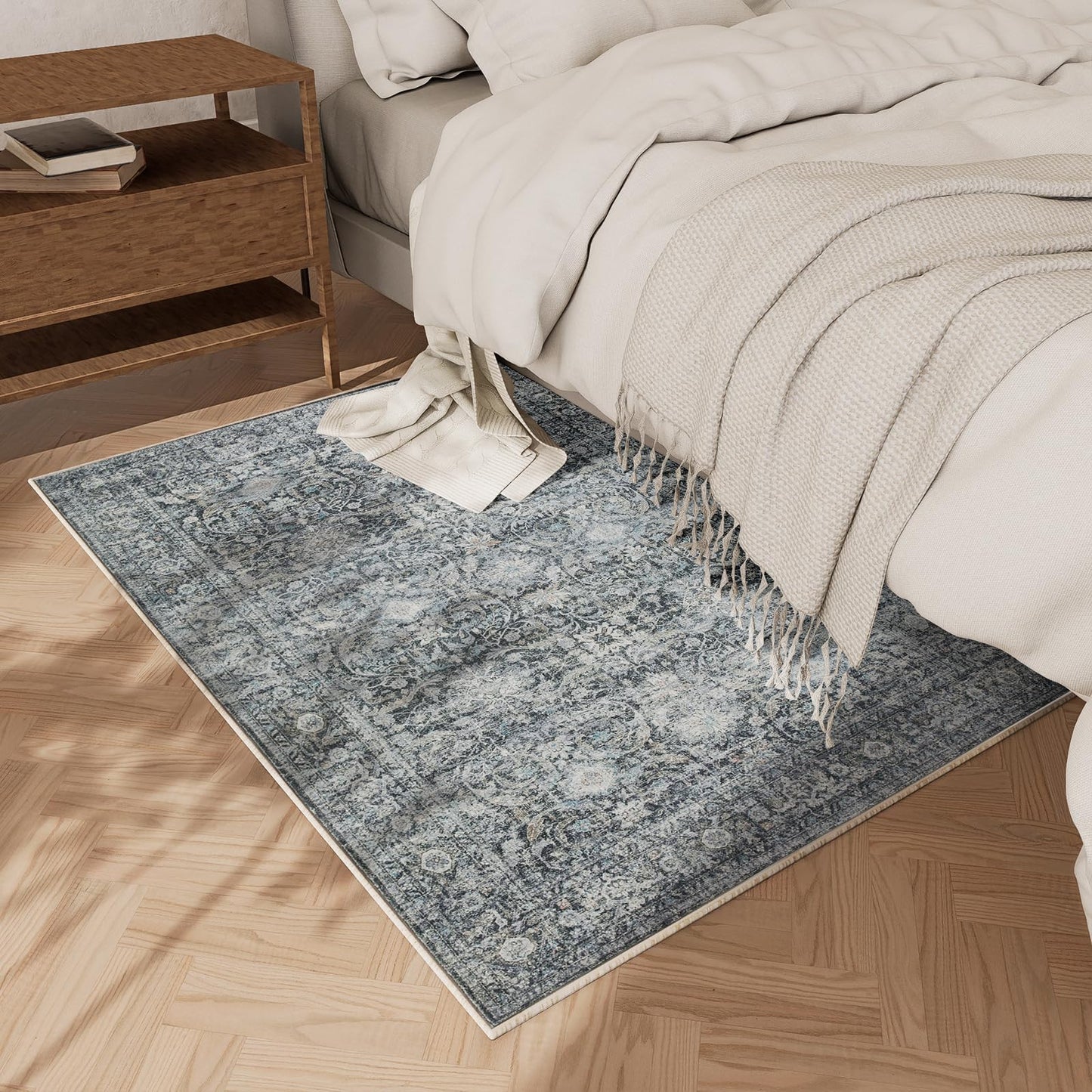 VORNELO Washable Small Entryway Area Rugs(2'x3')