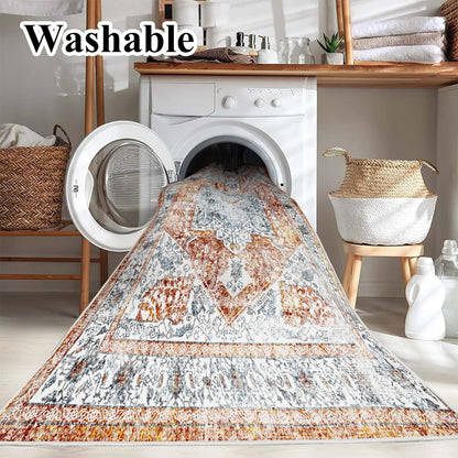 VORNELO Vintage Boho Rugs for Living Room (6'x9')
