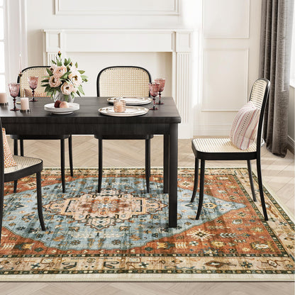 VORNELO Vintage Boho Rugs for Living Room (5'x7')