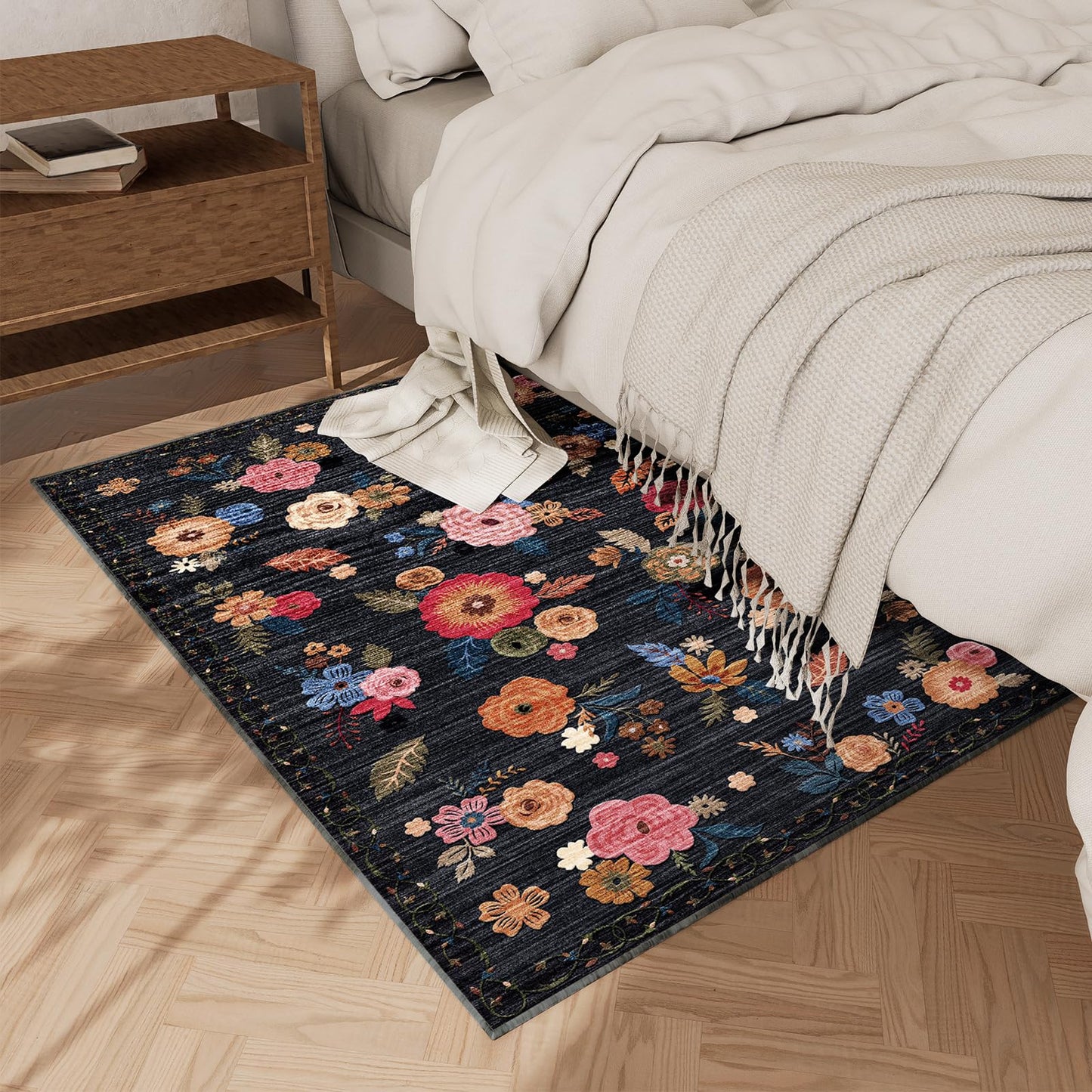 VORNELO Washable Small Entryway Area Rugs(2'x3')