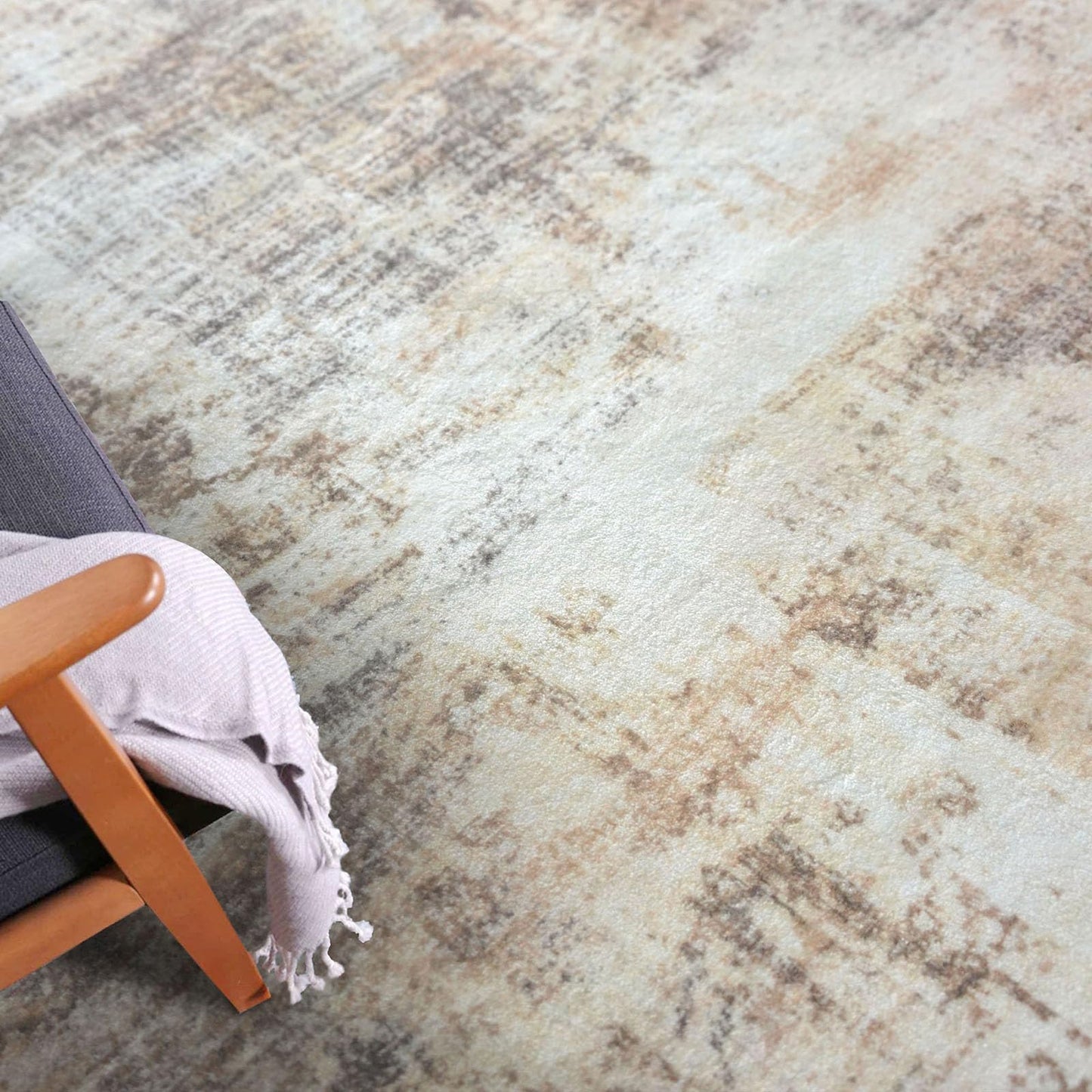 VORNELO Abstract Washable Runners for Hallways (3'x10')